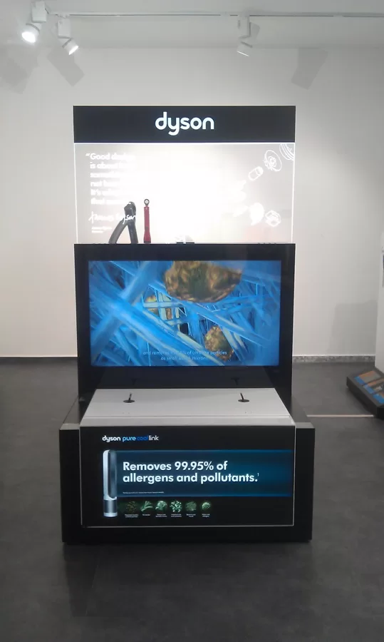 Prezentační box se světelným panelem