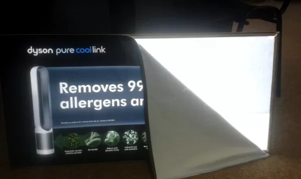 Advertising lightbox